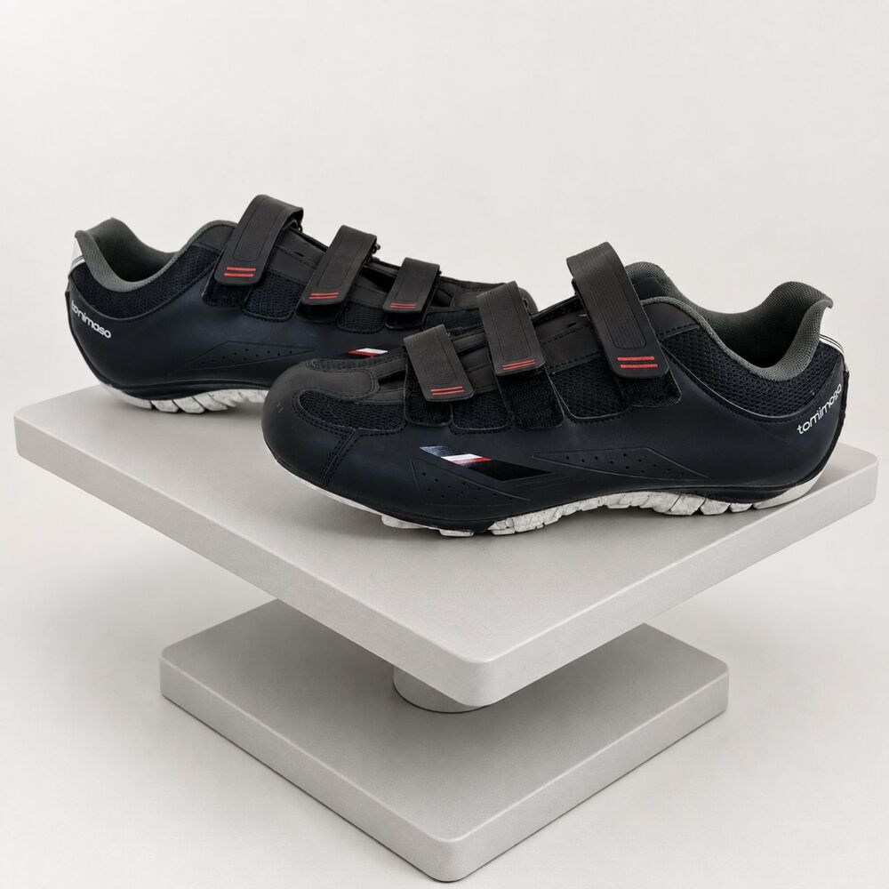 Tommaso Strada 100 Road Cycling Shoes Men's US 14 EU 48 3-Bolt Cleats Black